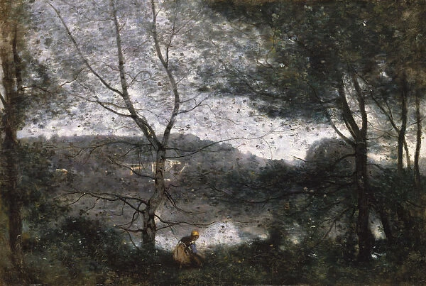 Ville-d Avray, 1870. Creator: Jean-Baptiste-Camille Corot