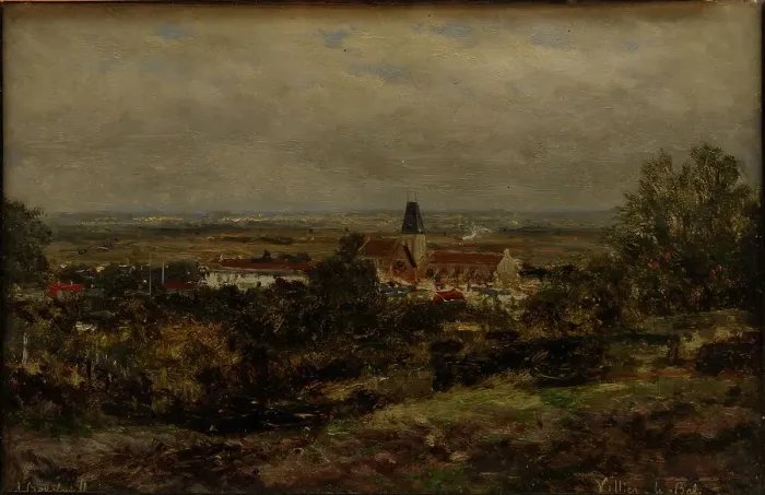 Framed Print : Villiers-le-Bel, 1880s Framed Print : Villiers-le-Bel, 1880s