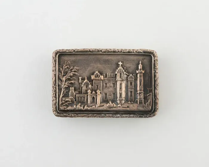 Framed Print : Vinaigrette with View of Abbotsford House, Birmingham, 1835 / 36. Creator: Taylor and Perry Framed Print : Vinaigrette with View of Abbotsford House, Birmingham, 1835 / 36. Creator: Taylor and Perry