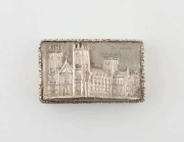 Framed Print : Vinaigrette with View of Eley Cathedral, Birmingham, 1839 / 40. Creator: Taylor and Perry Framed Print : Vinaigrette with View of Eley Cathedral, Birmingham, 1839 / 40. Creator: Taylor and Perry