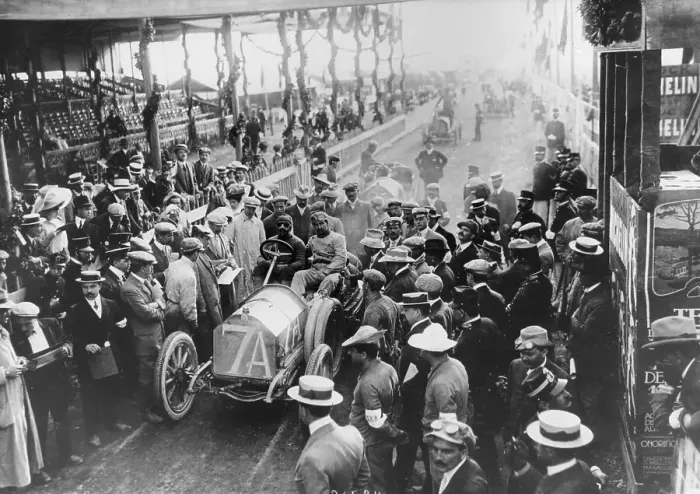 Framed Print : Vincenzo Trucco at the start of the Targa Florio, Sicily, 1908 Framed Print : Vincenzo Trucco at the start of the Targa Florio, Sicily, 1908