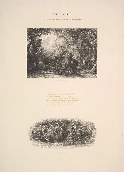 The Vine, or Plumpy Bacchus, 1880. Creator: Samuel Palmer
