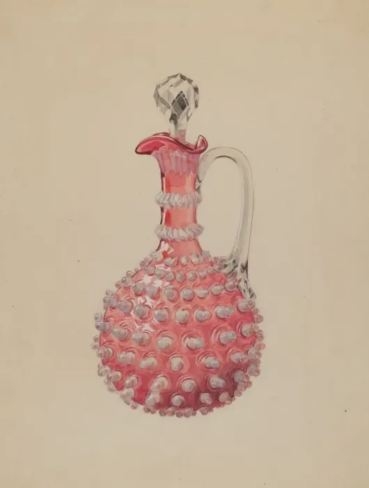 Framed Print : Vinegar Cruet, c. 1936. Creator: Dorothy Posten Framed Print : Vinegar Cruet, c. 1936. Creator: Dorothy Posten