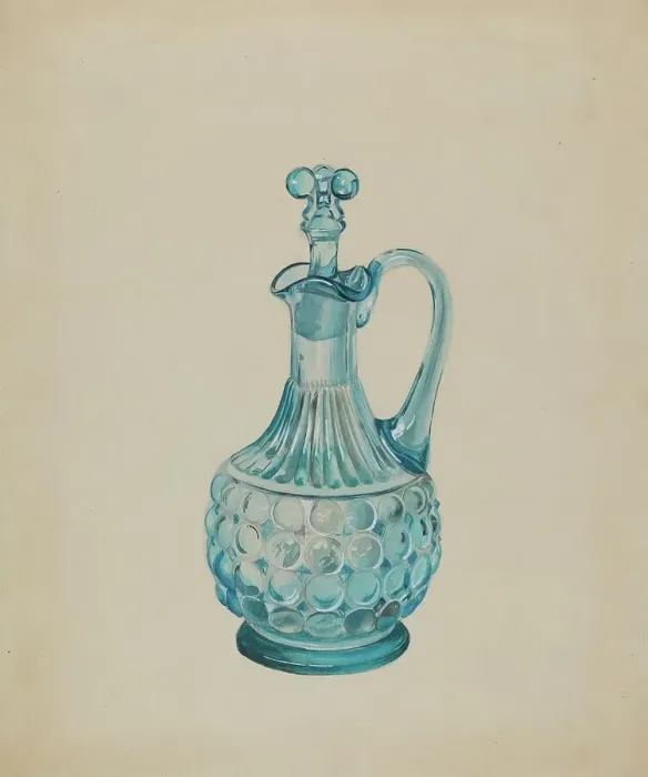 Framed Print : Vinegar Cruet, c. 1936. Creator: Ralph Atkinson Framed Print : Vinegar Cruet, c. 1936. Creator: Ralph Atkinson