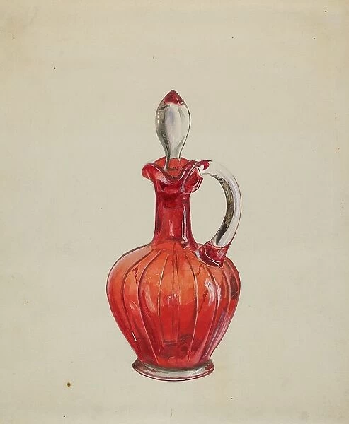Vinegar Cruet, c. 1936. Creator: Ralph Atkinson