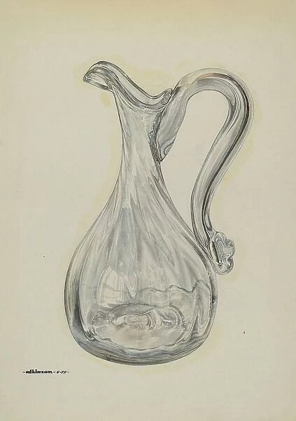 Vinegar Cruet, c. 1939. Creator: Ralph Atkinson