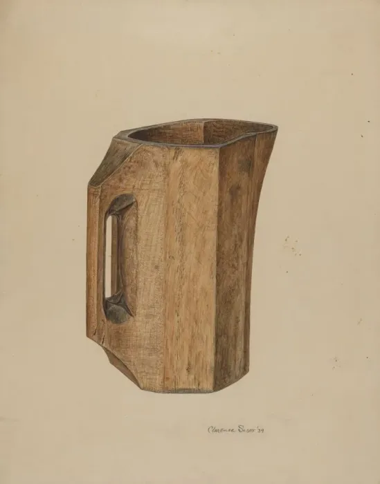 Framed Print : Vinegar Measure, 1939. Creator: Clarence Secor Framed Print : Vinegar Measure, 1939. Creator: Clarence Secor