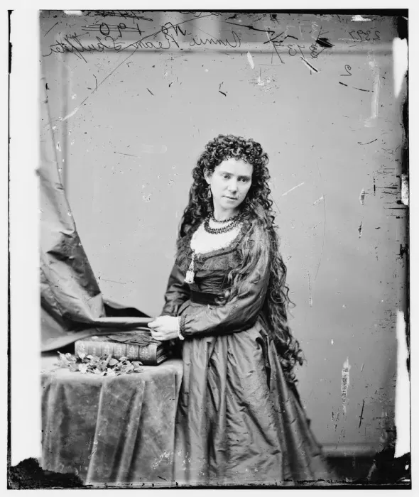 Framed Print : Vinnie Ream (Hoxie), ca. 1870. Creator: Unknown