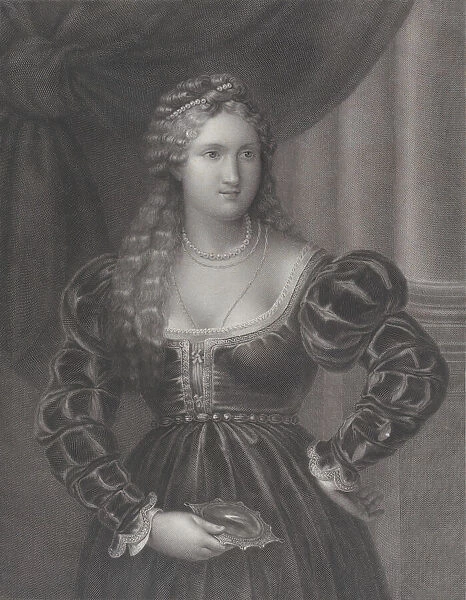 Violante, 1817-54. Creator: Antonio Viviani