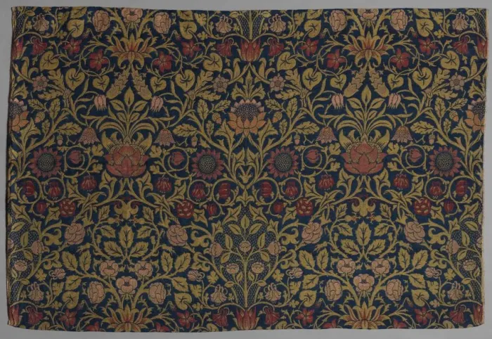 Framed Print : Violet and Columbine, 1883. Creator: William Morris (British, 1834-1896) Framed Print : Violet and Columbine, 1883. Creator: William Morris (British, 1834-1896)