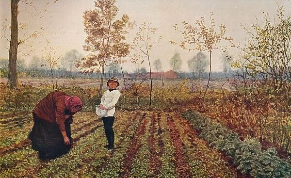 The Violet Field, 1867, (c1915). Artist: Fred Walker