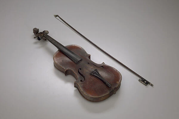 Violin played by the enslaved man Jesse Burke, 1850-1860. Creator: Unknown
