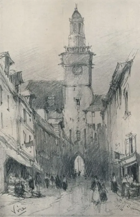 Framed Print : Vire, Normandy, c1900 (1914-1915). Artist: William Bingham McGuinness Framed Print : Vire, Normandy, c1900 (1914-1915). Artist: William Bingham McGuinness