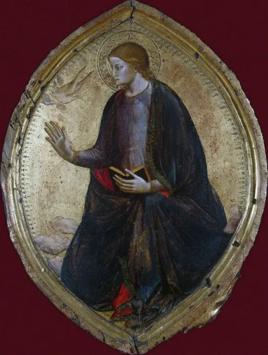 Framed Print : The Virgin Annunciate, between 1400 and 1410 Framed Print : The Virgin Annunciate, between 1400 and 1410