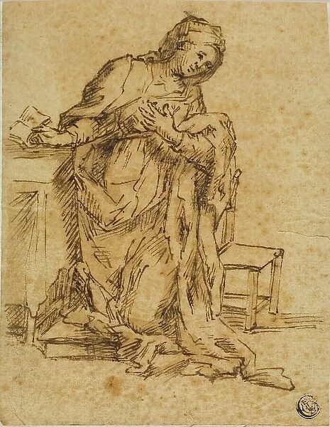 Virgin Annunciate, n.d. Creator: Lodovico Carracci