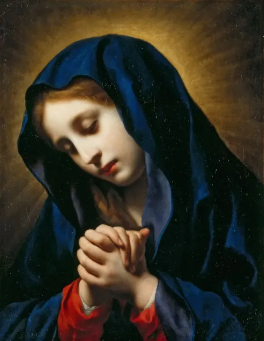 Framed Print : The Virgin of the Annunciation, 1653-1654 Framed Print : The Virgin of the Annunciation, 1653-1654