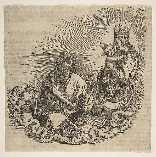 The Virgin Appearing to Saint John, Frontispiece to the Apocalypse, 1511