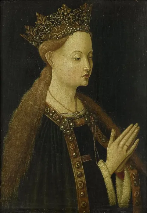 Framed Print : The Virgin, c.1500. Creator: Unknown Framed Print : The Virgin, c.1500. Creator: Unknown
