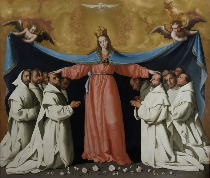 Framed Print : Virgin of the Carthusians, 1650-1660. Creator: Zurbaran, Francisco, de (1598-1664) Framed Print : Virgin of the Carthusians, 1650-1660. Creator: Zurbaran, Francisco, de (1598-1664)