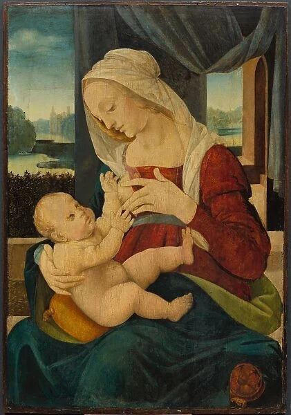 Virgin and Child, 1400s. Creator: Lorenzo di Credi (Italian, 1459-1537), follower of