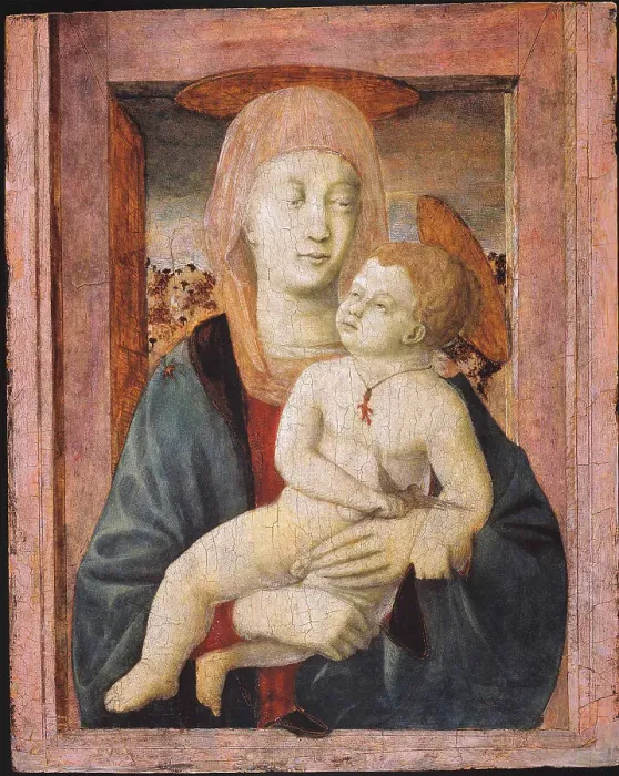 Framed Print : The Virgin and child, 1435-1438 Framed Print : The Virgin and child, 1435-1438