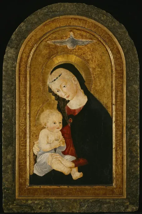 Framed Print : Virgin and Child, 1460 / 70. Creator: Unknown Framed Print : Virgin and Child, 1460 / 70. Creator: Unknown