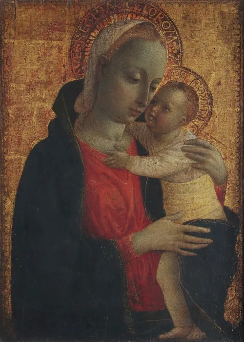 Framed Print : Virgin and Child, 1460s. Creator: Foppa, Vincenzo (active 1456-1516) Framed Print : Virgin and Child, 1460s. Creator: Foppa, Vincenzo (active 1456-1516)