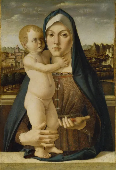 Framed Print : The Virgin and Child, 1490 Framed Print : The Virgin and Child, 1490