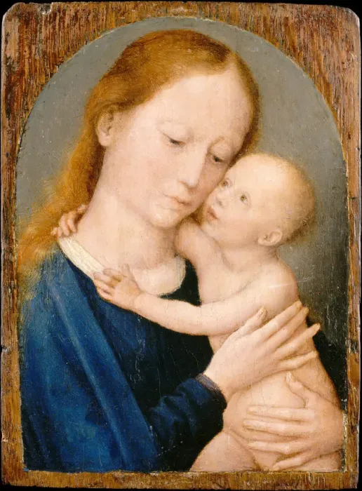 Framed Print : Virgin and Child, 1490-1523. Creator: Workshop of Gerard David (Netherlandish, Oudewater ca Framed Print : Virgin and Child, 1490-1523. Creator: Workshop of Gerard David (Netherlandish, Oudewater ca