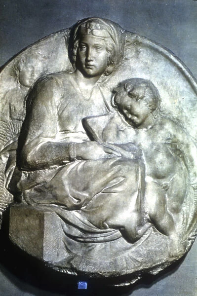 Virgin and Child, 1504-1505. Artist: Michelangelo Buonarroti
