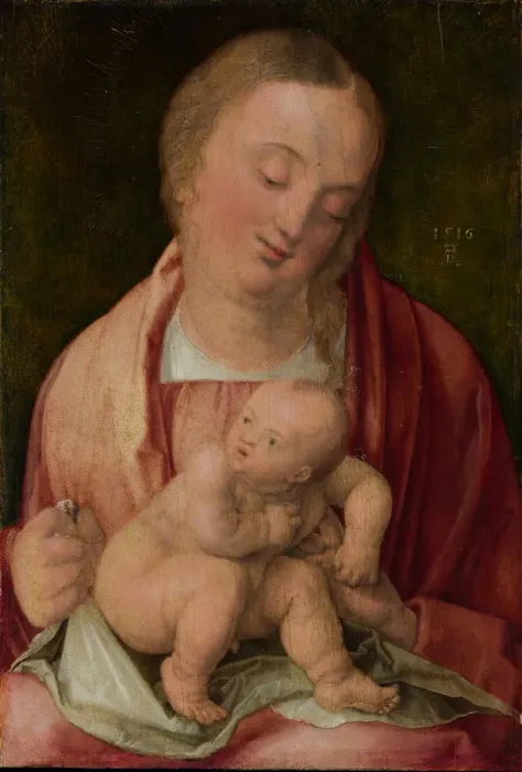 Framed Print : Virgin and Child, 1516. Creator: Albrecht Durer Framed Print : Virgin and Child, 1516. Creator: Albrecht Durer