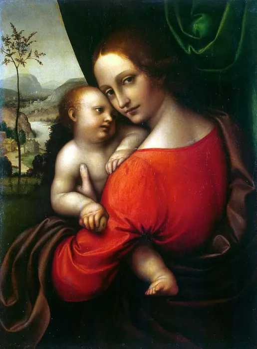 Framed Print : Virgin and Child, 1520s Framed Print : Virgin and Child, 1520s