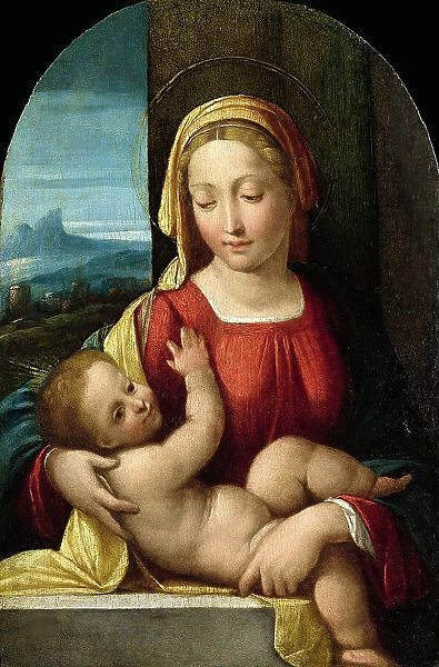 Virgin and Child, 1525-1530. Creator: Garofalo, Benvenuto Tisi da (1481-1559)