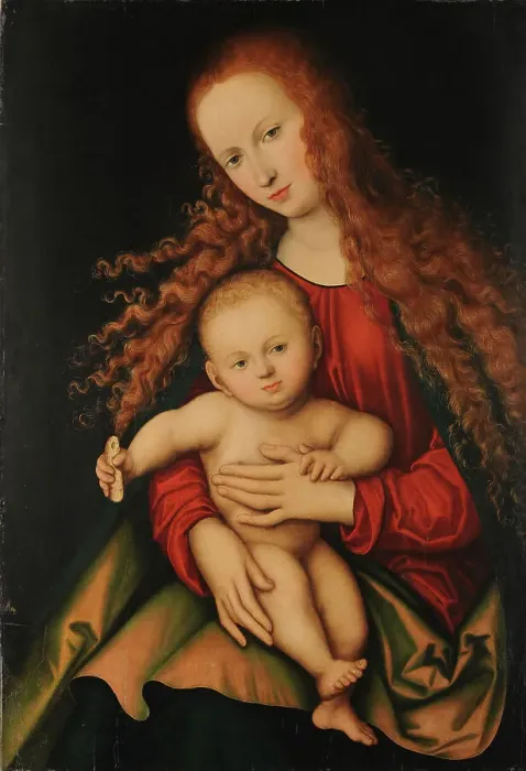 Framed Print : The Virgin and Child, 1529 Framed Print : The Virgin and Child, 1529