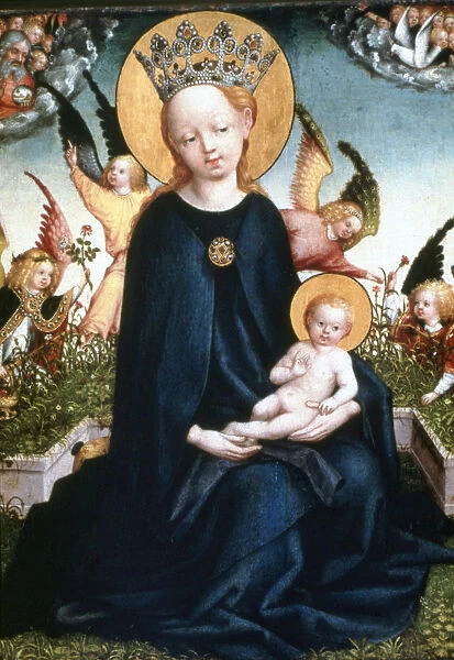 Virgin and Child, 15th century. Artist: Martin Schongauer