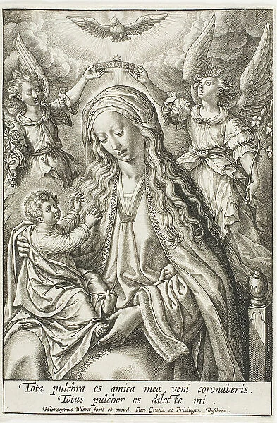 Virgin and Child, before 1619. Creator: Jan Wierix