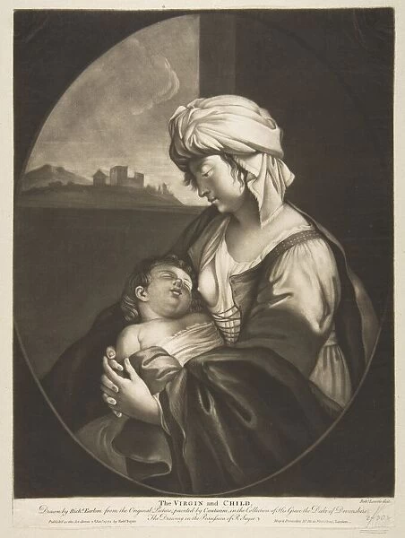 Virgin and Child, 1772. Creator: Robert Laurie
