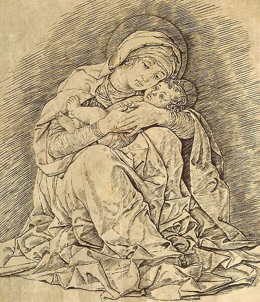 Virgin and child. Artist: Mantegna, Andrea (1431-1506)