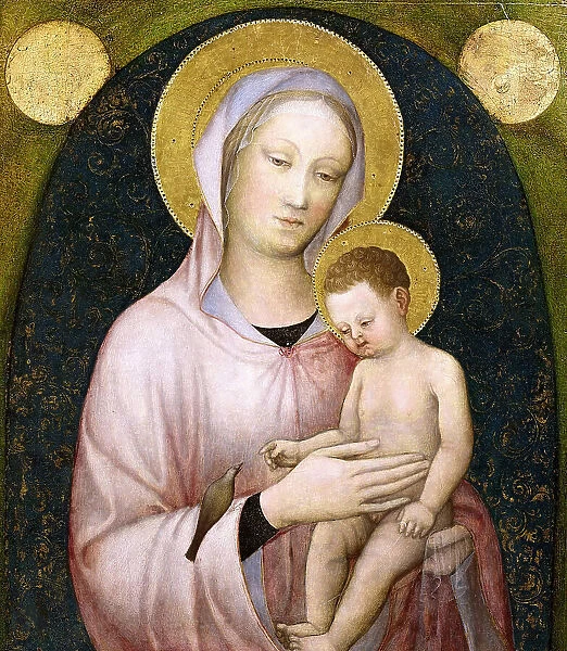 Virgin and Child, c. 1440. Creator: Bellini, Jacopo (c. 1400-c. 1470)