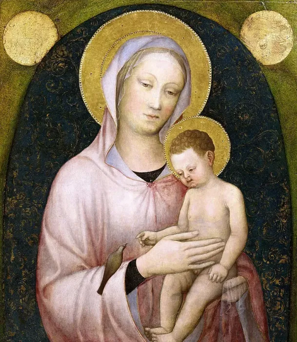 Framed Print : Virgin and Child, c. 1440. Creator: Bellini, Jacopo (c. 1400-c. 1470) Framed Print : Virgin and Child, c. 1440. Creator: Bellini, Jacopo (c. 1400-c. 1470)