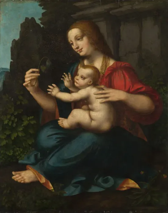 Framed Print : The Virgin and Child, c1520 Framed Print : The Virgin and Child, c1520