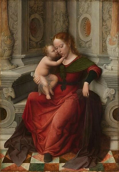 Virgin and Child, c.1530-c.1540. Creator: Adriaen Isenbrandt