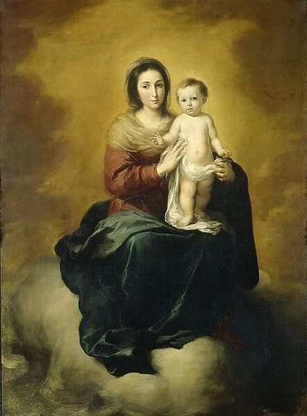 Virgin and Child, c.1670. Creator: Bartolomé Esteban Murillo
