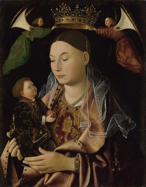 The Virgin and Child, ca 1465. Artist: Antonello da Messina (ca 1430-1479)