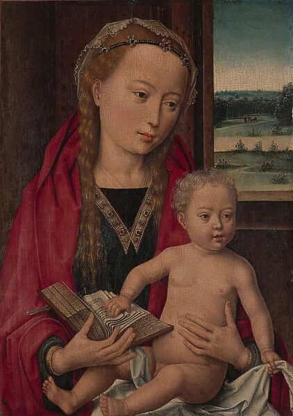 Virgin and Child, ca. 1490-94. Creator: Workshop of Hans Memling (Netherlandish, Seligenstadt