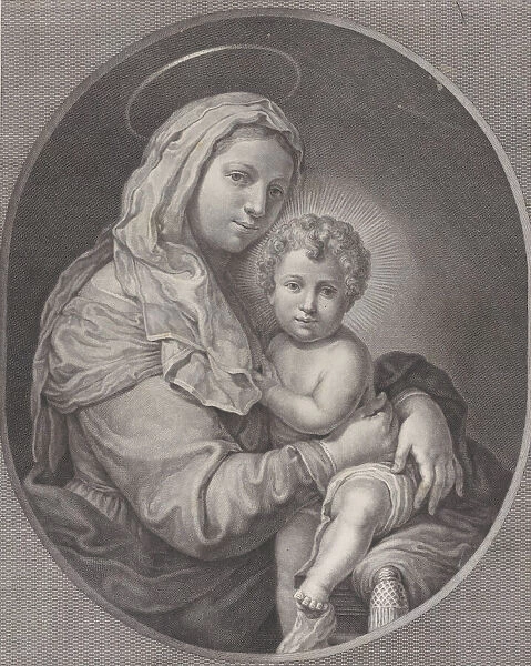 Virgin and Child, ca. 1750-74. Creators: Antonio Baratta, Lorenzo Lorenzi
