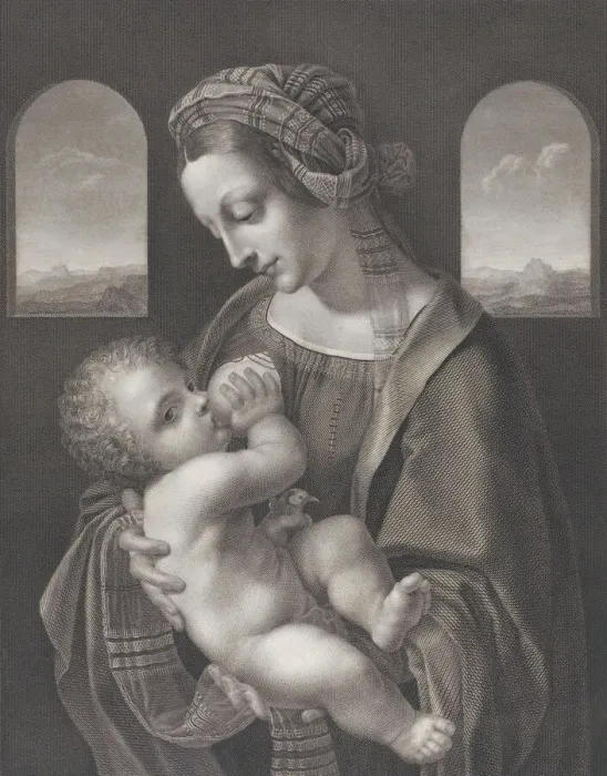 Framed Print : Virgin and Child, ca. 1830. Creator: Jacopo Bernardi Framed Print : Virgin and Child, ca. 1830. Creator: Jacopo Bernardi
