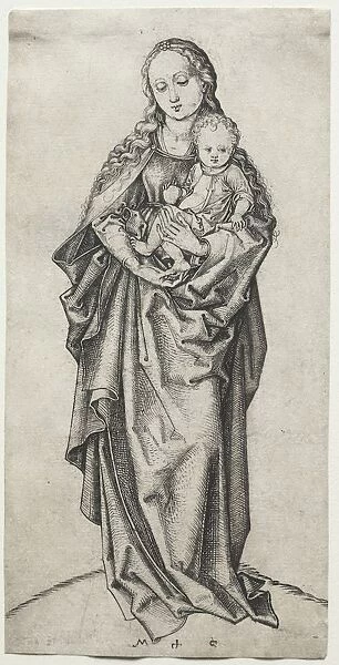 Virgin and Child. Creator: Martin Schongauer (German, c. 1450-1491)