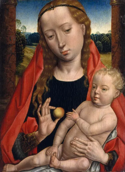 Framed Print : Virgin and Child. Creator: Unknown Framed Print : Virgin and Child. Creator: Unknown
