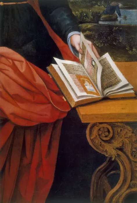 Framed Print : Virgin and Child, detail, 16th century Framed Print : Virgin and Child, detail, 16th century